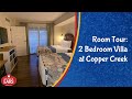 Full Room Tour of a 2 Bedroom Villa in Copper Creek at Disney's Wilderness Lodge Resort (DVC)