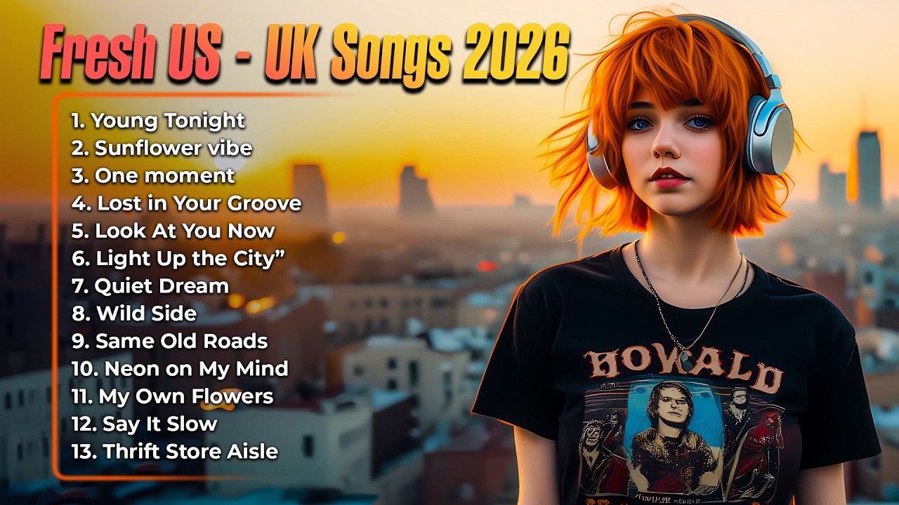 🚀💗 I Pressed Play and Forgot Everything | Fresh Chill US–UK Hits 2026 | Best Chill Playlist