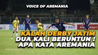 BERITA AREMA : DUA KALI KALAH BERUNTUN ! LUPAKAN JUARA ? APA KATA AREMANIA - Voice of Aremania -
