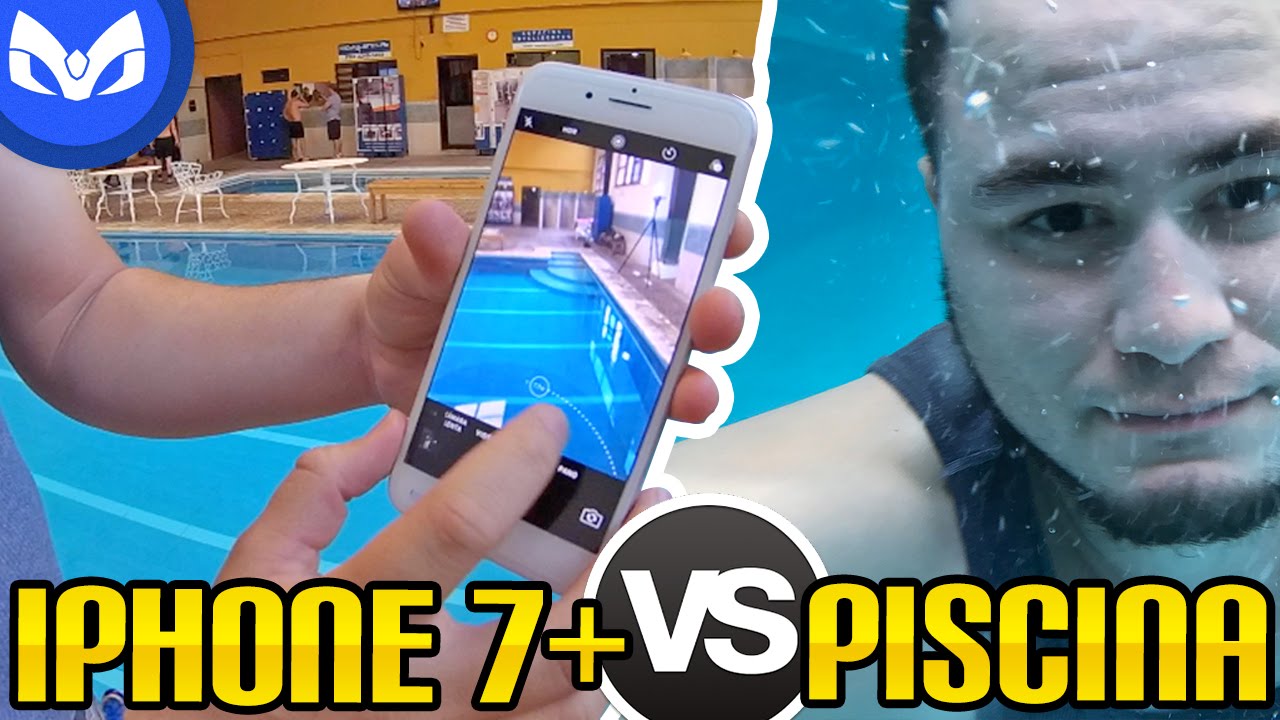 Nadando Con Iphone 7 Plus Duelo En La Piscina Youtube