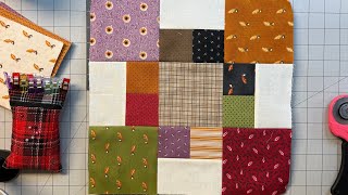 Chain block quilt block tutorial