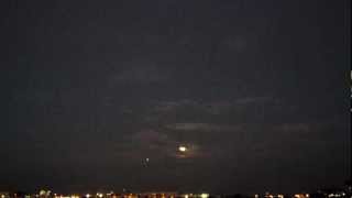 Blue Moon Time Lapse UFO Clouds