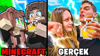 Minecraftta Sevgi̇li̇m İle Nasil Kavga Etti̇m?