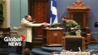 From the Archives: Brave Sgt-at-Arms confronts shooter inside Quebec&#39;s National Assembly