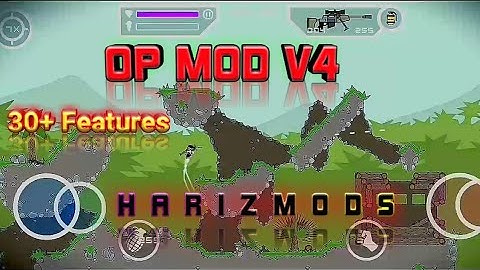 Minimilitia OP Mod V4.2.8 || By Hariz Mods || Subscribe now