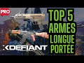 Nouveau meilleures armes meta xdefiant longue porte top 5 armes statistiques