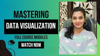 Introduction to Data visualization Masterclass - Free course Online