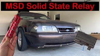 Famous PUTTING A HOLLEY TERMINATOR X ON A FOXBODY?? - You Need This MSD Solid State Relay - How To Install Profile