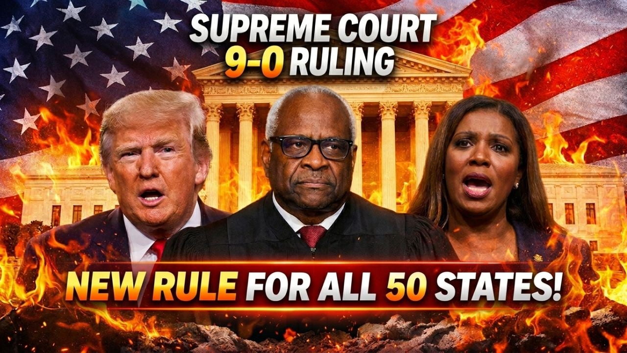 Supreme Court 9–0 Ruling; The New Rule That Applies Across All 50 States
