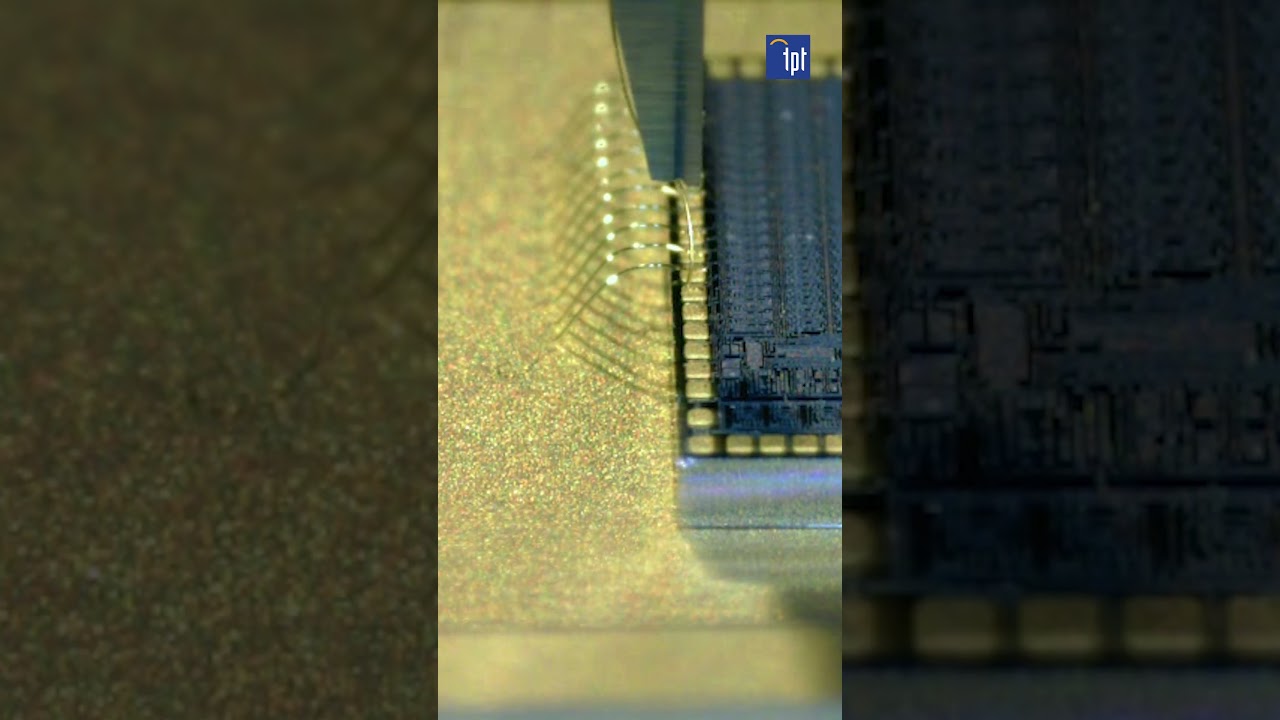 Wedgebonding on Chip