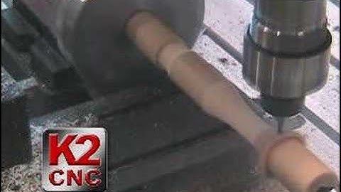 K2 CNC router with sherline lathe