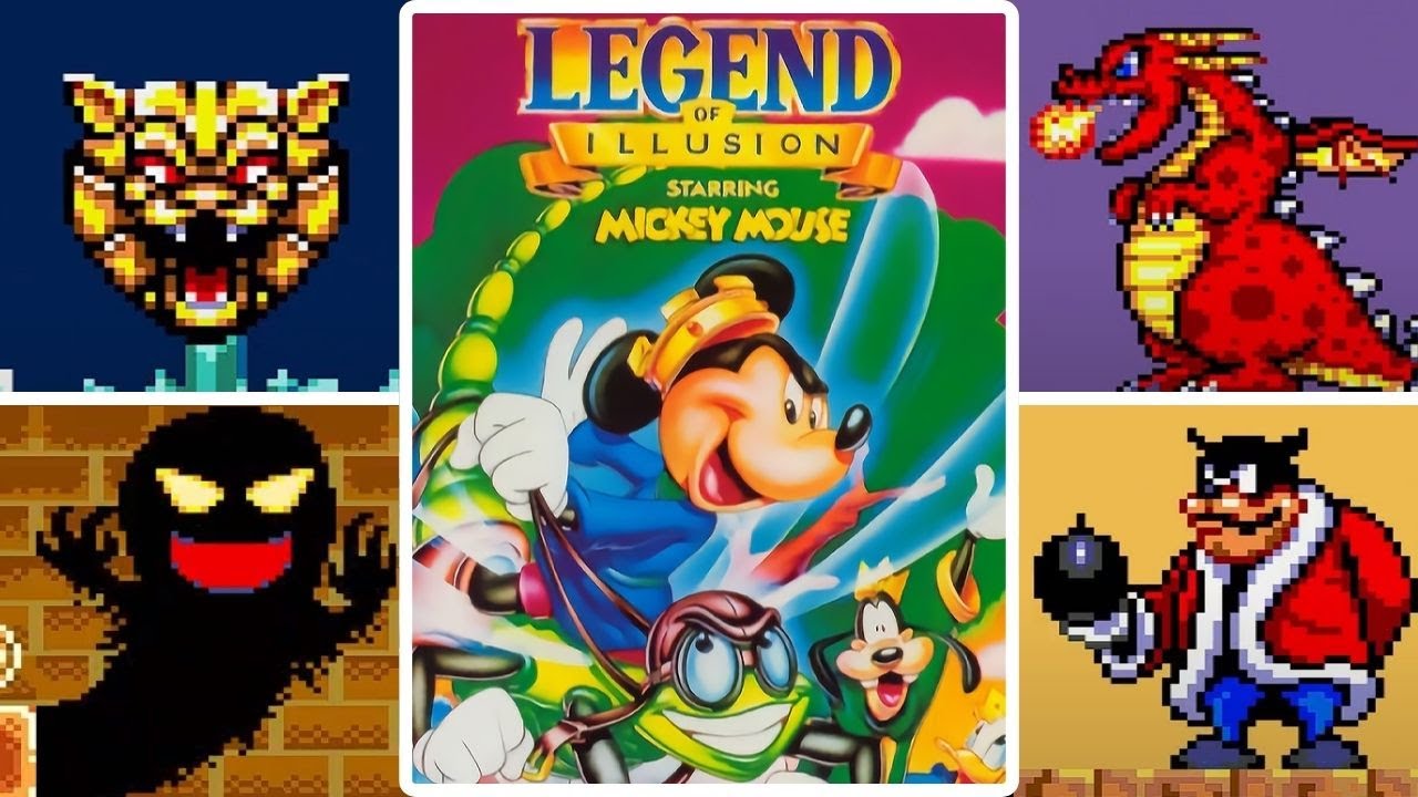 Disney's Legend of Illusion - All Bosses [No Damage] + Ending