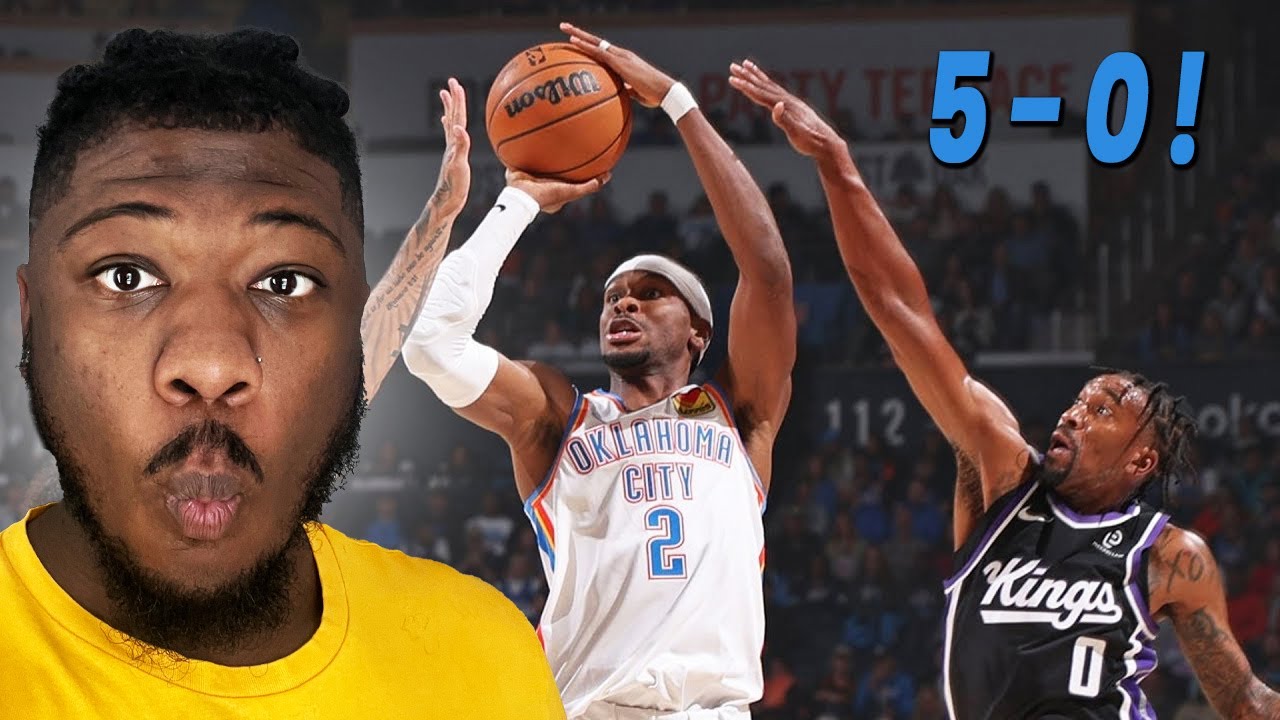 MarshTheKid Reacts To OKC vs Kings (10/28/2025) | SGA With 31, OKC Starts Season 5-0!