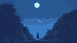 Starlit Night with Falling Stars and Gentle Insect Sounds Perfect Ambiance for Relaxation and Focus
