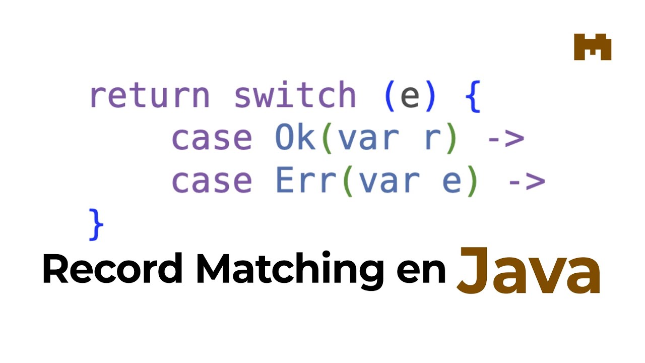 Pattern matching con records en Java - YouTube