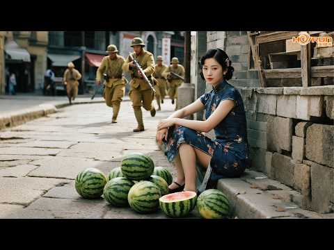 Disguised as a melon farmer,the female agent ambushes and kills 1,000 Japanese soldiers on the spot!