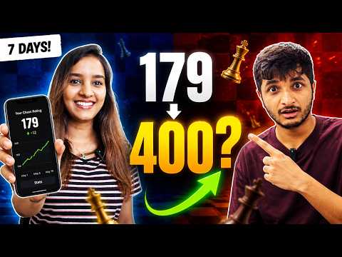 I Challenged My Wife to Double Her Chess Rating in 7 Days | Vlog 53