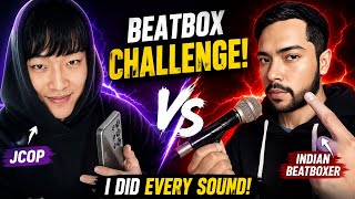 Best of J COP Beatbox Challenge !! I Tried EVERY JCOP Beatbox Sound He Didn’t Expect This…