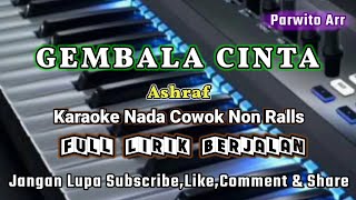 GEMBALA CINTA ASHRAF KARAOKE