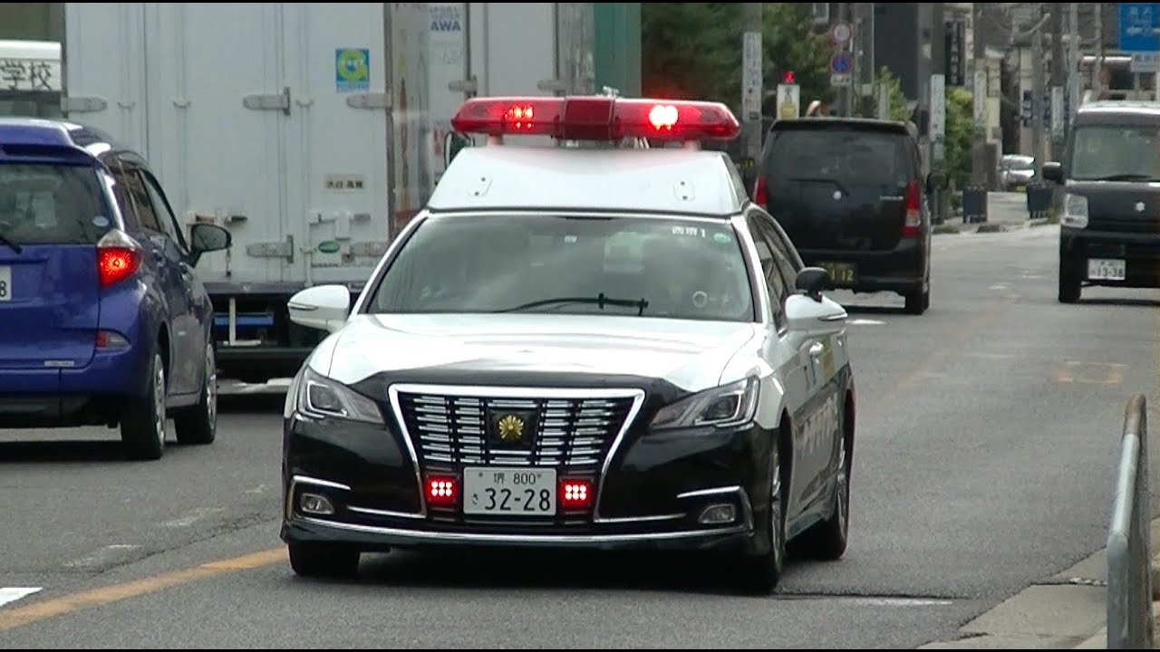 パトカー緊急走行【67】大阪府警 西堺警察署1号【Japanese