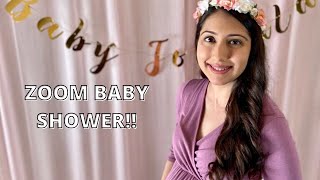 ZOOM BABY SHOWER: How to host a virtual baby shower and tips to a successful zoom baby shower.