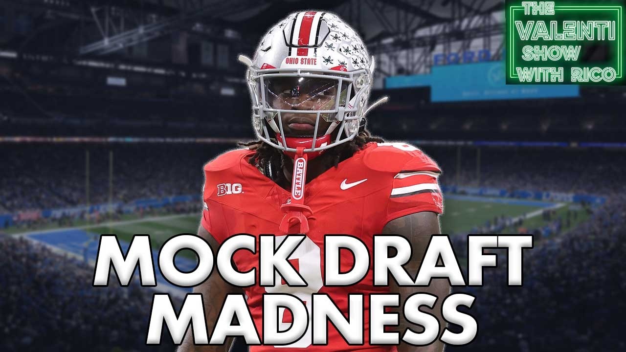 Mock Draft Mania | 3/3/26 | The Valenti Show with Rico