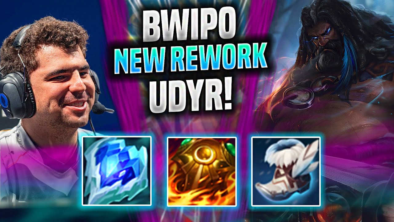BWIPO IS READY TO PLAY UDYR NEW REWORK! - TL Bwipo Plays Udyr Top vs Mordekaiser! | Season 2022