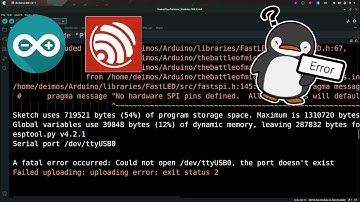 Arduino no carga sketch en Linux | Could not open /dev/ttyUSB0