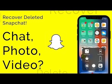 Hii, guys in this i show you how to recover delete snapchat photos,video,message and send snap,chat, recived snap everything. once see the chat snapch...