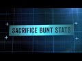 Vlogs Season 3 - SACRIFICE BUNT STATS