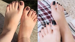 Fall Pedicure Nail Art- Autumn Leaves Toe Nail Art- Nail Art 2022