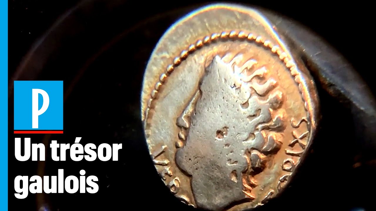 Une Piece En Or Du Chef Gaulois Vercingetorix En Vente A Paris Youtube