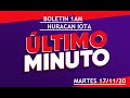 CENTRO NACIONAL DE HURACANES "BOLETIN 1AM SOBRE EL HURACÁN IOTA" (MARTES 17/11/20)