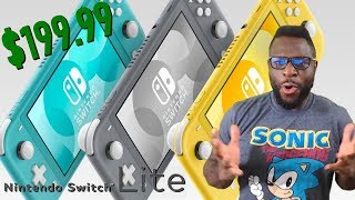 OJ HYPE REACTION!!! - Nintendo Switch LITE Trailer, HUGE WIN for Nintendo + Features\/Price!