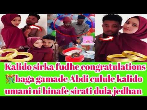 Kalido Took You Congratulations Congratulations Abdi Culule Kalido People Are Jealous Of You And