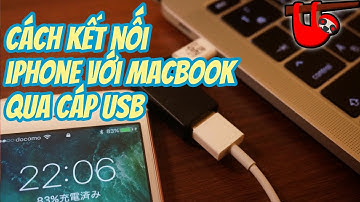 💻 Cách kết nối iPhone với Macbook qua USB