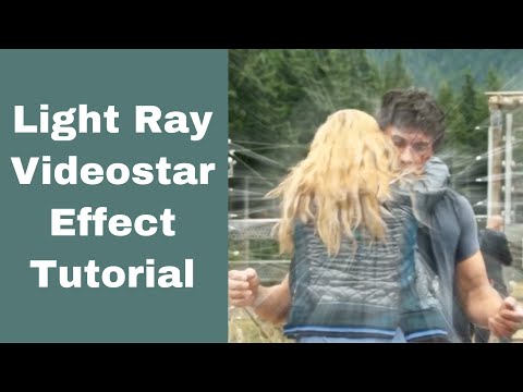 Light Ray Videostar Effect Tutorial