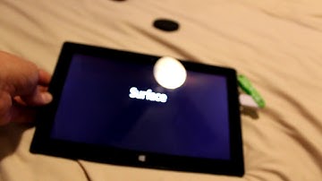 Windows Surface RT: Surface logo flashing and then turning off FIX!!!