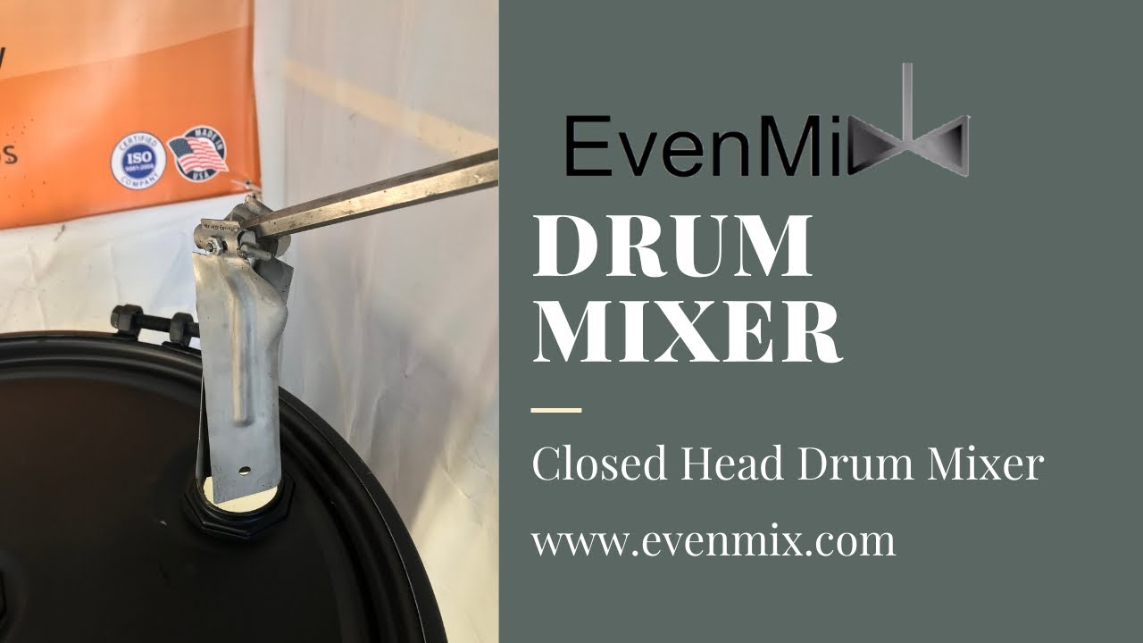 Closed Head Drum Mixer YouTube