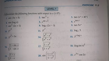 Ex 11.2  question no 38 to 74 RD SHARMA SOLUTIONS OF DIFFERENTIATION FOR CLASS 12