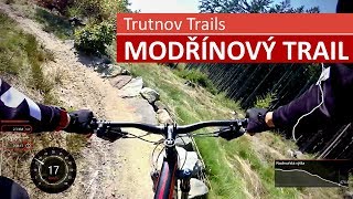 Trutnov Trails - červený Modřínový trail (celý + kometář)