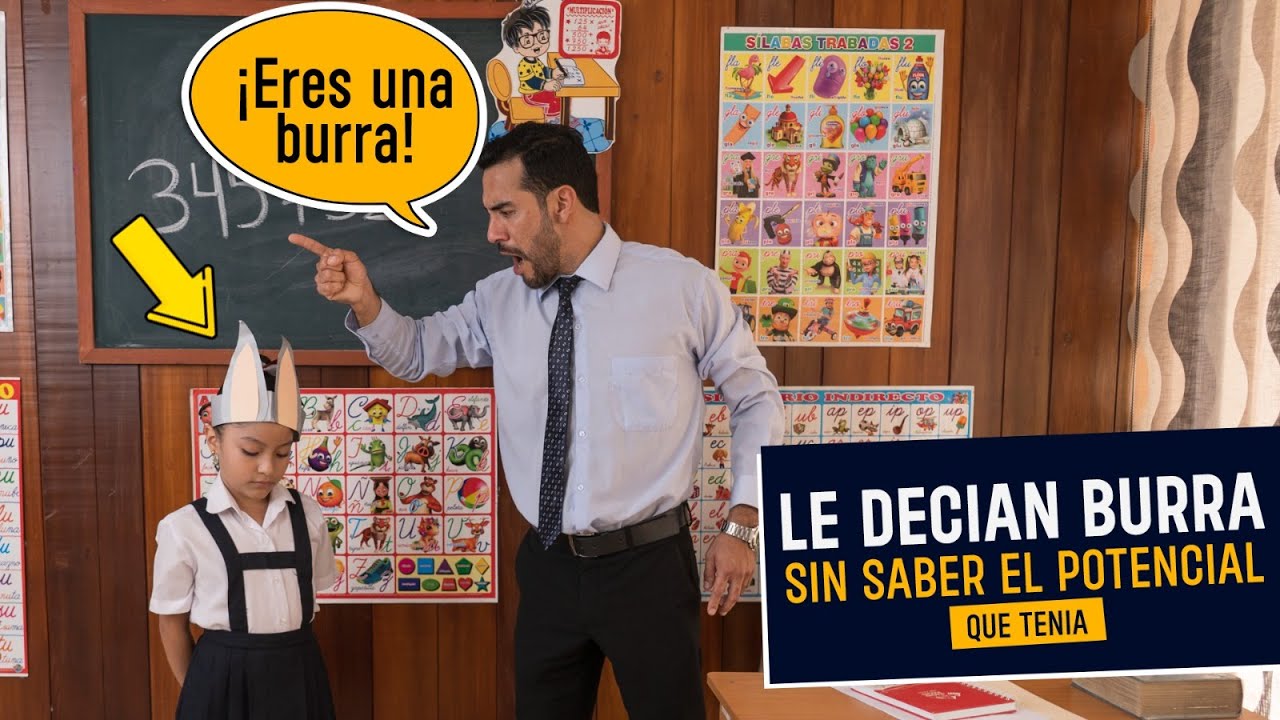 No sabían el potencial de la niña y la llamaban burra | Le decían burra sin saber su potencial