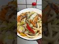 Жареный Удон с овощами и мясом