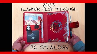 2023 Planner Flip Through - B6 Stalogy & Notiq