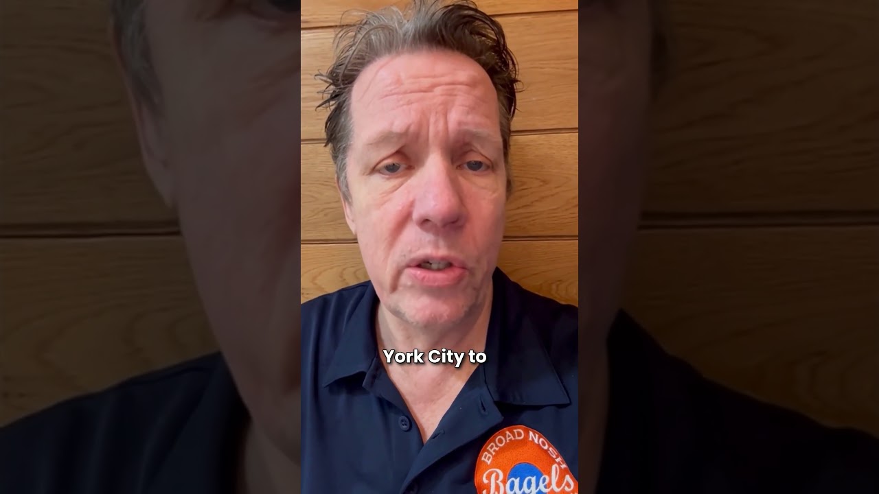 NYC’s Best Mile High Pastrami?! Carnegie Deli Reuben at Broad Nosh Bagel Deli 🔥 #shorts #pastrami Broad Nosh Bagel Deli Catering NYC