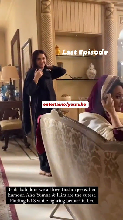 Tere bin last episode behind the scenes|Tere bin episode 58 New BTS #yumnazaidi #wahajali #shorts