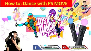 How to Just Dance with PS Move setting วิธีการตั้งค่า PS Move YouTube