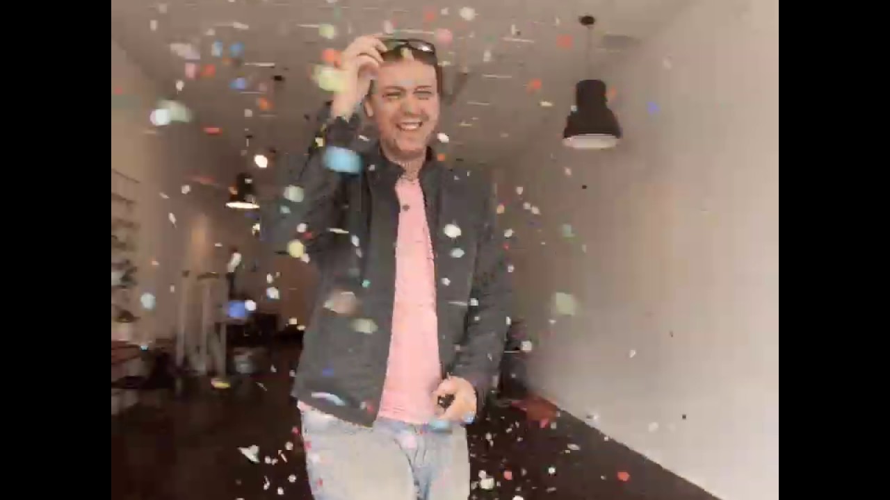 360 Booth AU - Slow motion and confetti