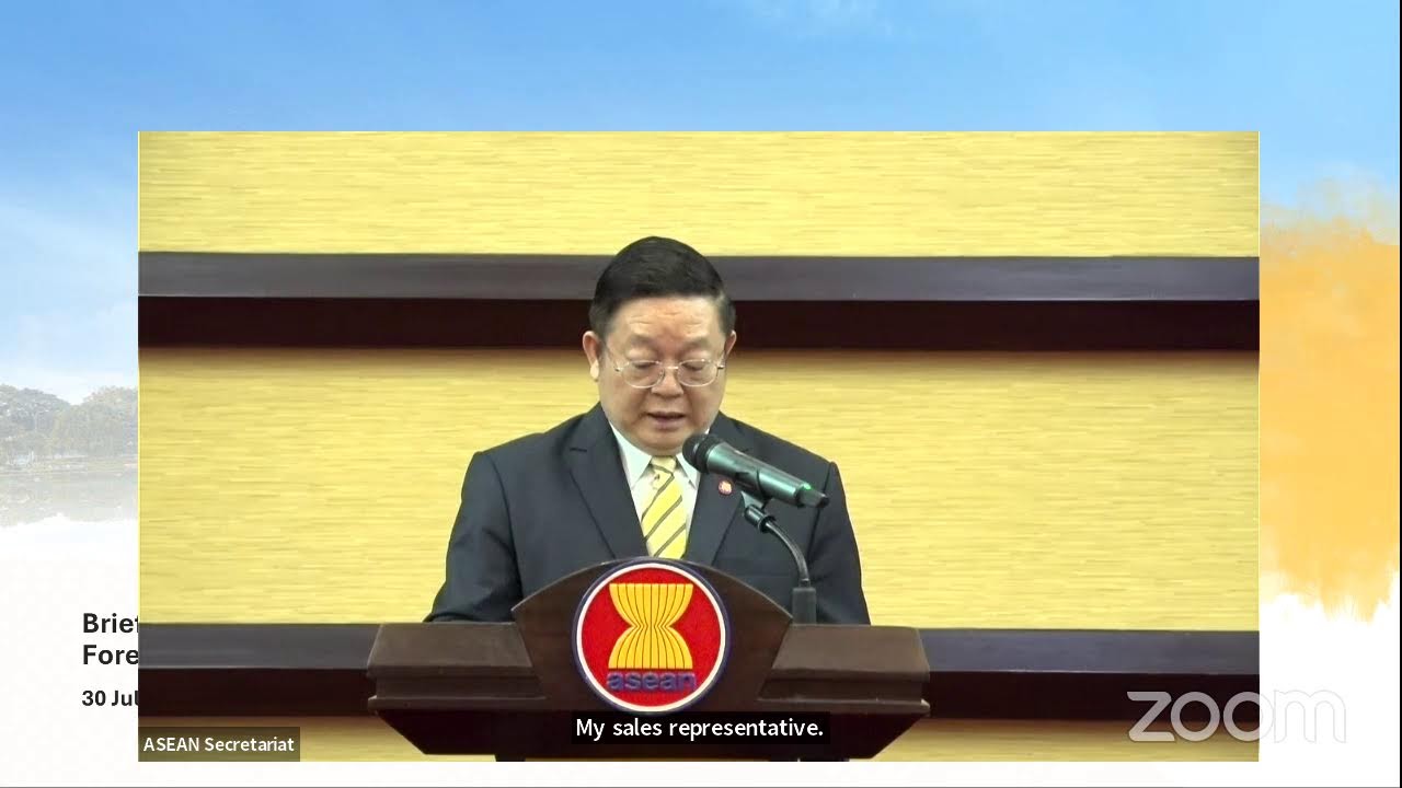 Briefing by the Secretary-General of ASEAN on the Outcomes of the 57th AMM/PMCs & Related Meetings