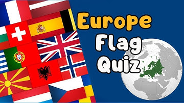 Europe Flag Quiz | Guess the National Flag 🇬🇧 🇮🇹 🇫🇷